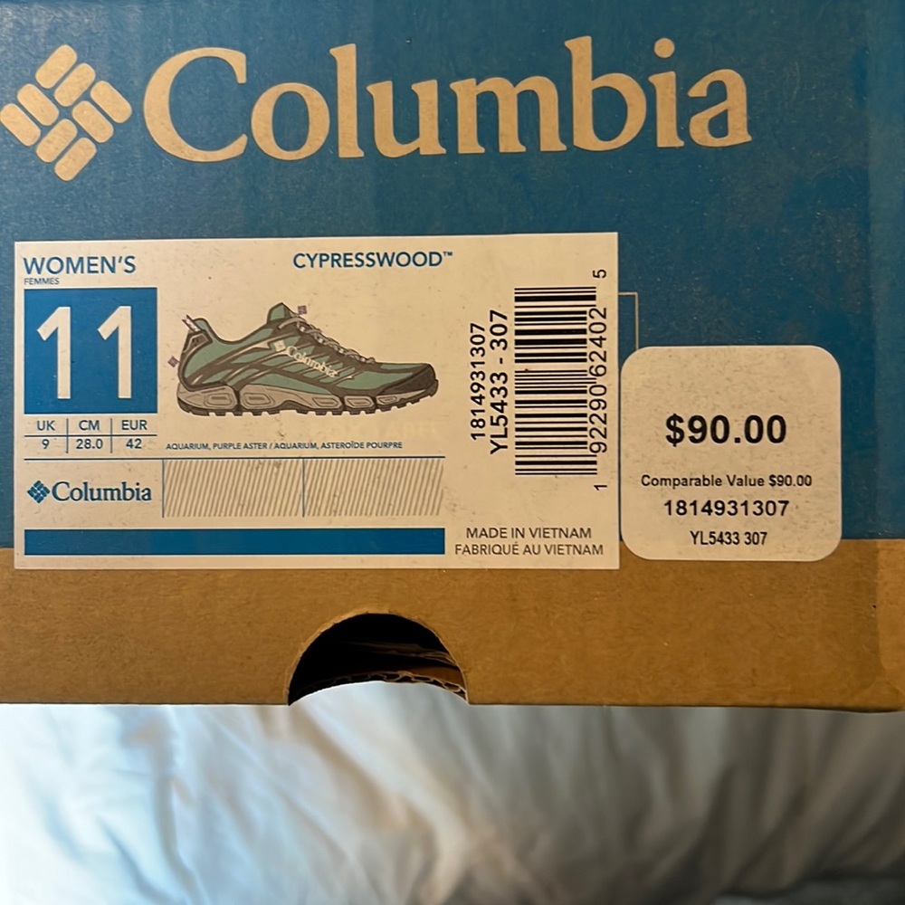 Columbia Cypresswood Size 11